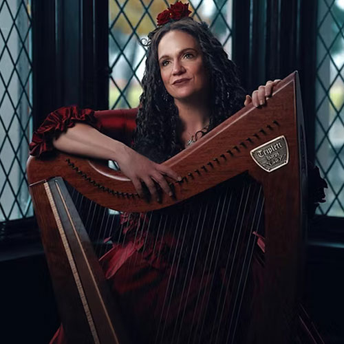 Royal Performers: Erika the Harpist