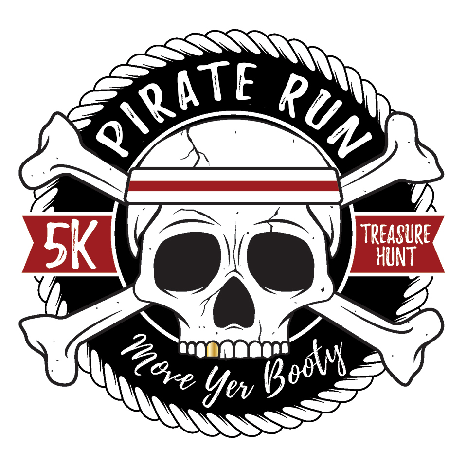 pirate running shirt