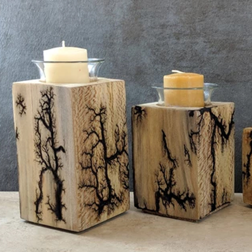 Wood and Electric Art